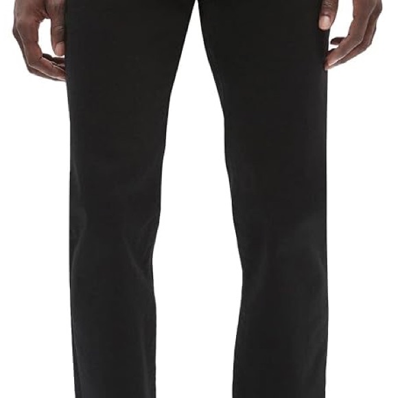 GAP Men's Gapflex Stretch Technology Slim Fit Denim Jeans (40x32 / Black) - Picture 5 of 6